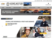Tablet Screenshot of home-motors.com